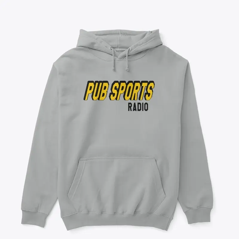 Pub Sports Radio Retro Logo Hoodie